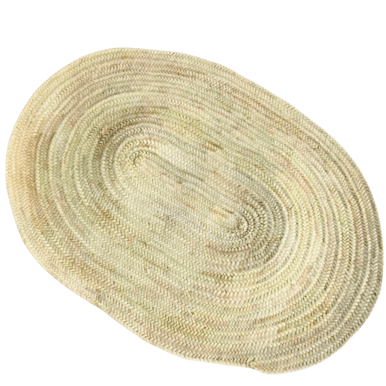 Tapis Jeddi en feuilles de palmier