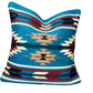Coussin inspiration Mayas en laine -Double Papillon