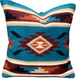 Coussin inspiration Mayas en laine-La tortue