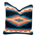 Coussin inspiration Mayas en laine -La rivière noire