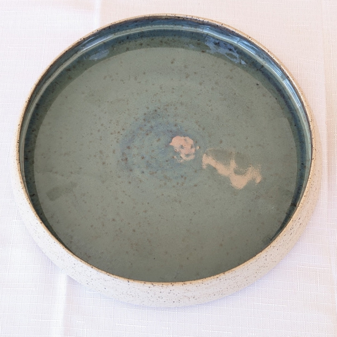 Assiette vert  Collection Forêt