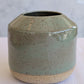 Petit vase décoratif en céramique – Vert mousse -Collection Forêt