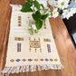 Tapis berbère Mzab beige -pièce unique
