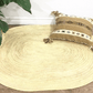 Tapis Jeddi en feuilles de palmier