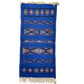 Tapis berbère Mzab bleu-pièce unique
