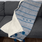 Jeté de canapé Tissé en coton avec doublure
